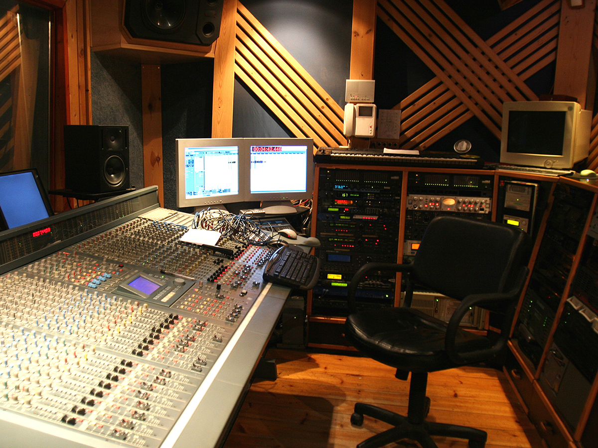 Image of a recording studio.
