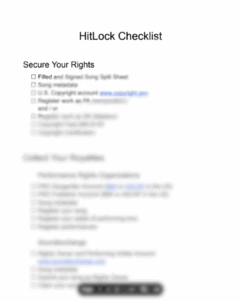 HitLock Checklist