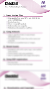 The Single Release Checklist